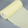 Laminado Spunlace Nowoven Abrasivo Barra Amarela Viscose Pet